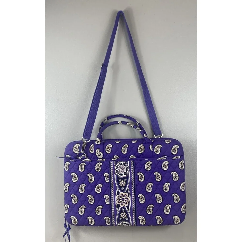 Vera Bradley Hard Shell Laptop, Tablet, I-Pad, or Kindle Crossbody Case